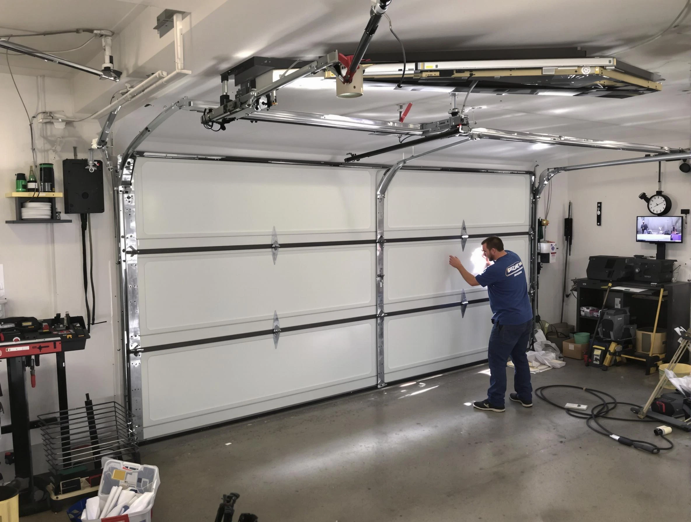 Professional garage door repair service by Webster Garage Door Repair in Webster